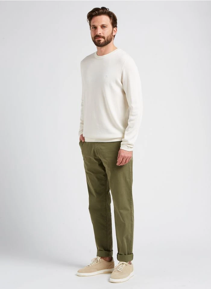 Marc O'Polo Pantalon Chino En Coton | Kaki 6 Marc O'Polo Pantalon Chino En Coton | Kaki – Bild 4