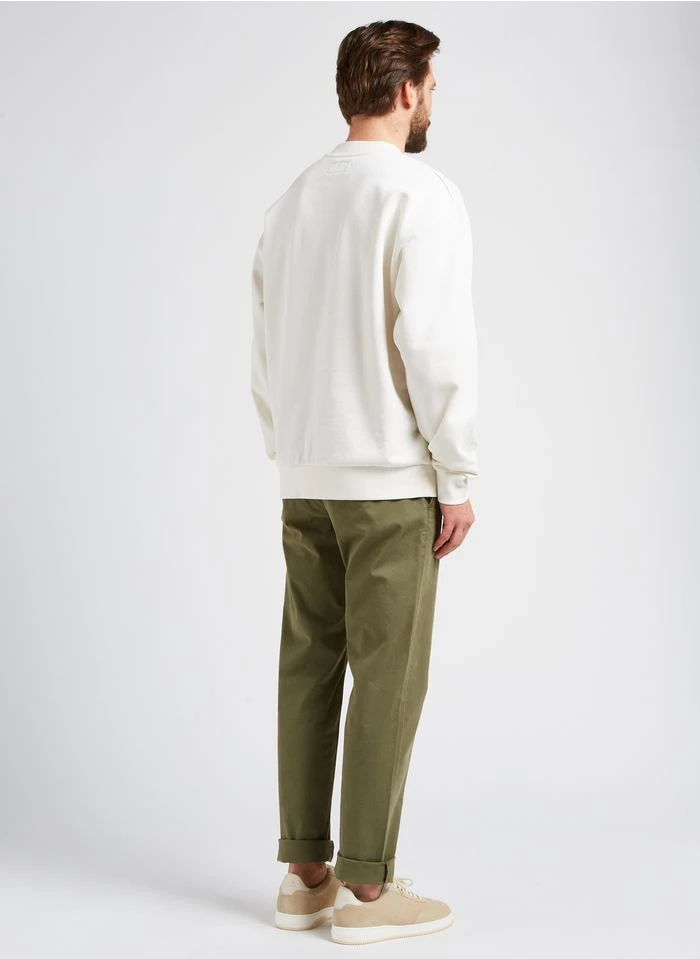 Marc O'Polo Pantalon Chino En Coton | Kaki 10 Marc O'Polo Pantalon Chino En Coton | Kaki – Bild 8