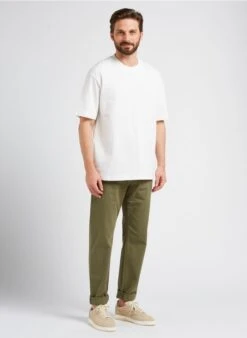 Marc O'Polo Pantalon Chino En Coton | Kaki 34 Marc O'Polo Pantalon Chino En Coton | Kaki -Sandro Geschaft 4053883
