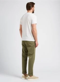Marc O'Polo Pantalon Chino En Coton | Kaki 39 Marc O'Polo Pantalon Chino En Coton | Kaki -Sandro Geschaft 4053888