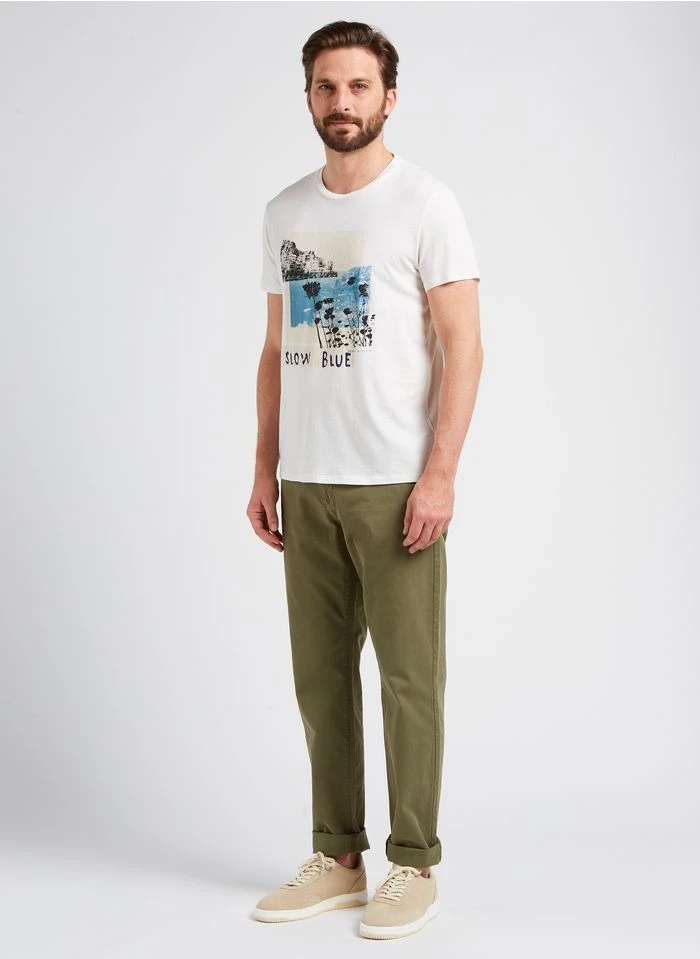 Marc O'Polo Pantalon Chino En Coton | Kaki 19 Marc O'Polo Pantalon Chino En Coton | Kaki – Bild 17