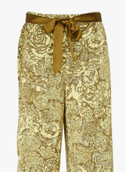 MOSS COPENHAGEN MARICEL - Pantalon Large Taille Haute à Imprimé | Jaune 11 MOSS COPENHAGEN MARICEL - Pantalon Large Taille Haute à Imprimé | Jaune -Sandro Geschaft 4058949