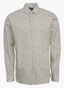 ESPRIT Chemise Regular-fit En Coton Imprimé | Blanc