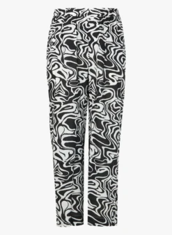 Pantalon Carotte à Imprimé | Multicolore