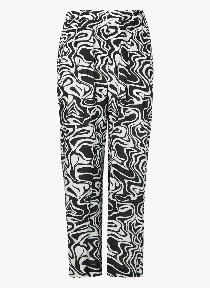 Pantalon Carotte à Imprimé | Multicolore 3 Pantalon Carotte à Imprimé | Multicolore