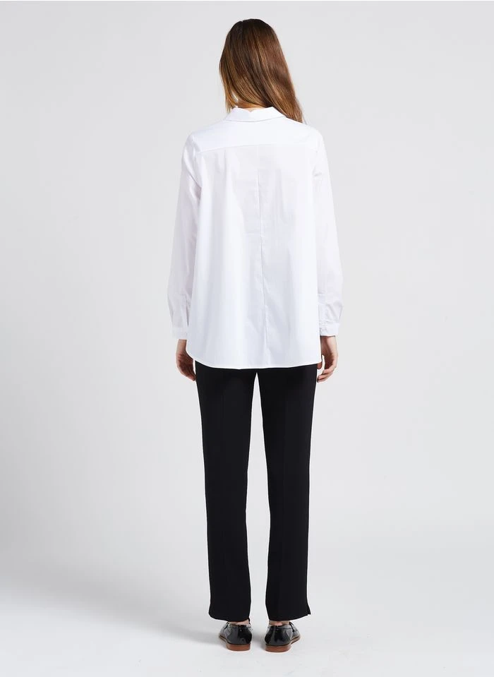 JAURES - Pantalon Droit Taille Haute | Noir 13 JAURES - Pantalon Droit Taille Haute | Noir – Bild 11