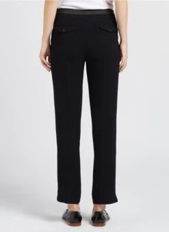 JAURES - Pantalon Droit Taille Haute | Noir 14 JAURES - Pantalon Droit Taille Haute | Noir -Sandro Geschaft 4072828