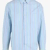 Gant Chemise Col Américain Regular-fit Rayée En Coton | Bleu 2 Gant Chemise Col Américain Regular-fit Rayée En Coton | Bleu -Sandro Geschaft 4073407