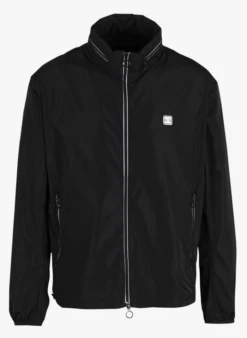 Armani Exchange Coupe-vent Col Montant | Noir