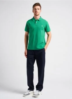 Thinking Mu Pantalon Chino Droit En Coton Bio | Bleu -Sandro Geschaft 4082186
