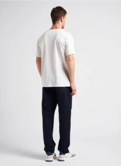 Thinking Mu Pantalon Chino Droit En Coton Bio | Bleu -Sandro Geschaft 4082189