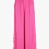 Louise Misha OLIVIA - Pantalon Palazzo En Viscose Plissée | Rose -Sandro Geschaft 4090173