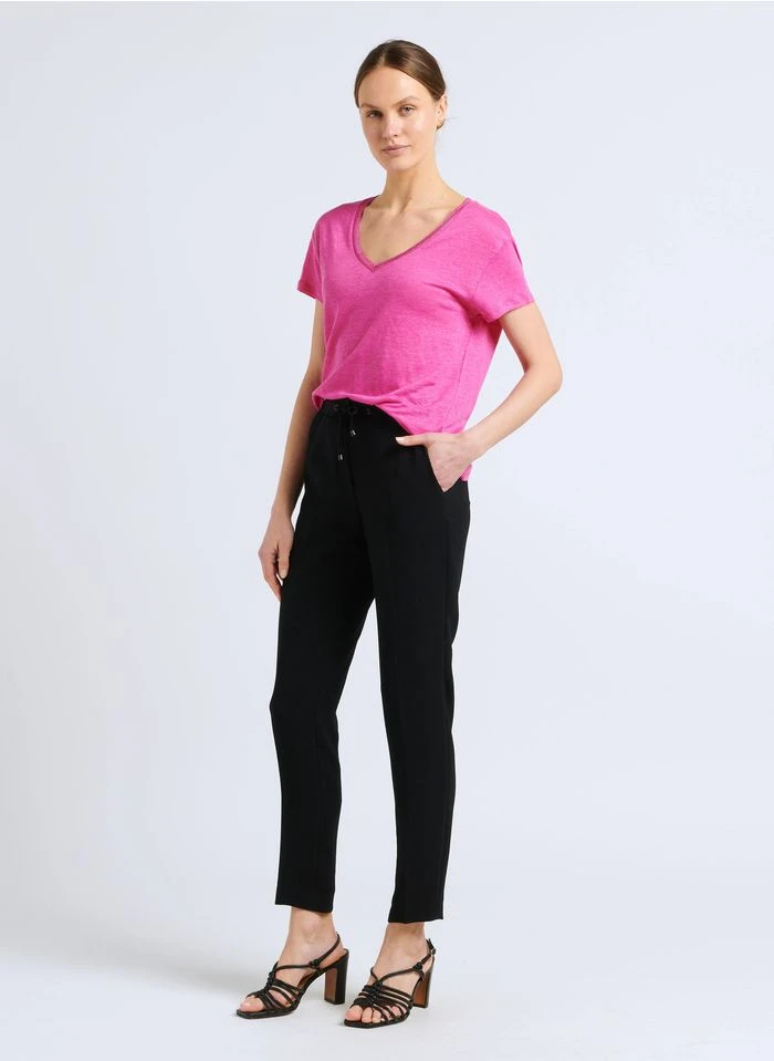 JOSEPHINE - Pantalon Droit | Noir 6 JOSEPHINE - Pantalon Droit | Noir – Bild 4