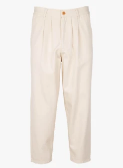 SWING - Pantalon Carotte En Coton Bio | Beige 23 SWING - Pantalon Carotte En Coton Bio | Beige -Sandro Geschaft 4100502