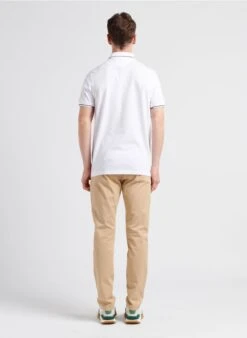 CHEVIGNON DUCK - Pantalon Chino Slim-fit En Coton Bio | Beige -Sandro Geschaft 4104196