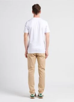 CHEVIGNON DUCK - Pantalon Chino Slim-fit En Coton Bio | Beige -Sandro Geschaft 4104204