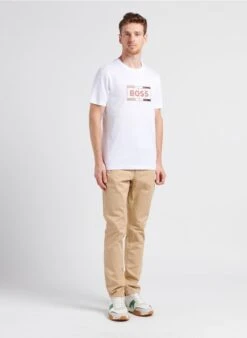 CHEVIGNON DUCK - Pantalon Chino Slim-fit En Coton Bio | Beige -Sandro Geschaft 4104205