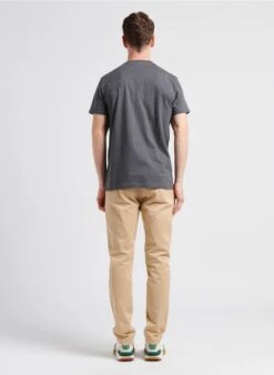 CHEVIGNON DUCK - Pantalon Chino Slim-fit En Coton Bio | Beige -Sandro Geschaft 4104214