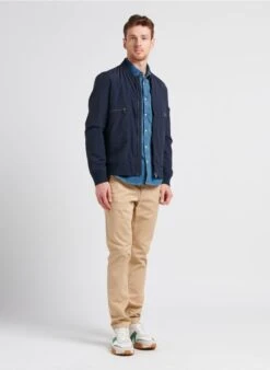 CHEVIGNON DUCK - Pantalon Chino Slim-fit En Coton Bio | Beige -Sandro Geschaft 4104227