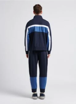 Armani Exchange Jogging A Bandes Logotypées En Coton | Bleu 23 Armani Exchange Jogging A Bandes Logotypées En Coton | Bleu -Sandro Geschaft 4104354