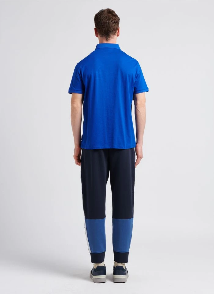 Armani Exchange Jogging A Bandes Logotypées En Coton | Bleu 10 Armani Exchange Jogging A Bandes Logotypées En Coton | Bleu – Bild 8