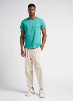 SWING - Pantalon Carotte En Coton Bio | Beige 27 SWING - Pantalon Carotte En Coton Bio | Beige -Sandro Geschaft 4105032