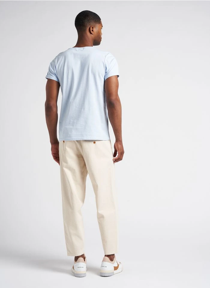 SWING - Pantalon Carotte En Coton Bio | Beige 13 SWING - Pantalon Carotte En Coton Bio | Beige – Bild 11