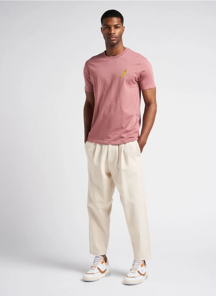 SWING - Pantalon Carotte En Coton Bio | Beige 16 SWING - Pantalon Carotte En Coton Bio | Beige – Bild 14