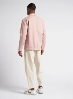 Veste Col Classique En Coton Bio | Rose -Sandro Geschaft 4105047