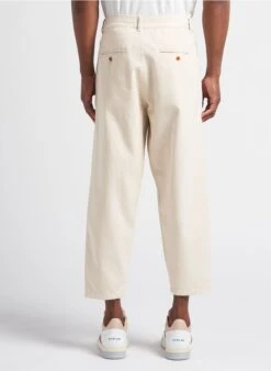 SWING - Pantalon Carotte En Coton Bio | Beige 24 SWING - Pantalon Carotte En Coton Bio | Beige -Sandro Geschaft 4105063