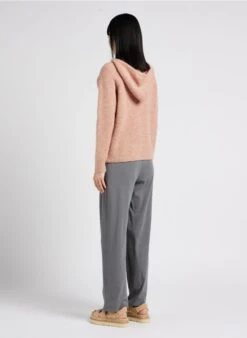 American Vintage LOPINTALE - Jogging En Coton Mélangé | Gris -Sandro Geschaft 4121218