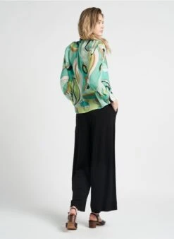 Max Mara Leisure EMILIA - Pantalon Large Taille Haute | Noir 25 Max Mara Leisure EMILIA - Pantalon Large Taille Haute | Noir -Sandro Geschaft 4122914