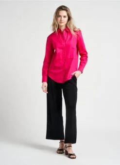 Max Mara Leisure EMILIA - Pantalon Large Taille Haute | Noir 34 Max Mara Leisure EMILIA - Pantalon Large Taille Haute | Noir -Sandro Geschaft 4122939