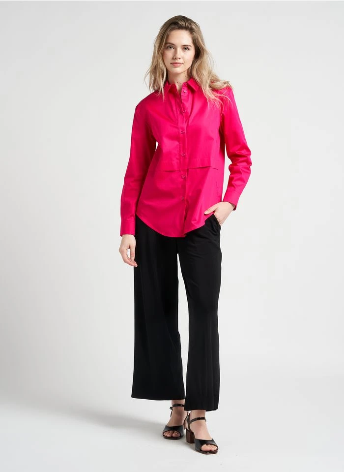 Max Mara Leisure EMILIA - Pantalon Large Taille Haute | Noir 15 Max Mara Leisure EMILIA - Pantalon Large Taille Haute | Noir – Bild 14