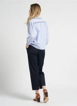 GERARD DAREL ELARA - Pantalon Carotte En Coton | Bleu 21 GERARD DAREL ELARA - Pantalon Carotte En Coton | Bleu -Sandro Geschaft 4122954