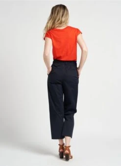 GERARD DAREL ELARA - Pantalon Carotte En Coton | Bleu 27 GERARD DAREL ELARA - Pantalon Carotte En Coton | Bleu -Sandro Geschaft 4122972