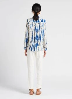 MAISON 123 NOOR P - Pantalon Droit En Coton | Blanc -Sandro Geschaft 4128055