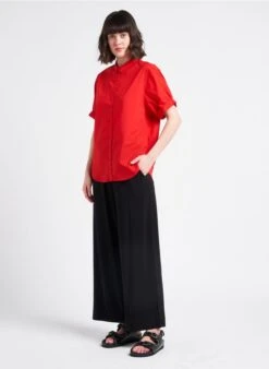 Max Mara Leisure EMILIA - Pantalon Large Taille Haute | Noir 36 Max Mara Leisure EMILIA - Pantalon Large Taille Haute | Noir -Sandro Geschaft 4128520