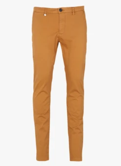 Ikks Pantalon Chino En Coton | Marron