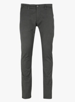 LE TEMPS DES CERISES MILOW - Pantalon Droit Imprimé Pied-de-poule | Gris