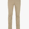 Lacoste Pantalon Droit En Coton Mélangé | Beige -Sandro Geschaft 4129415