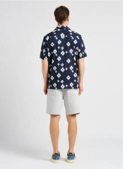 Minimum JOLE - Chemise Imprimée En Coton | Bleu -Sandro Geschaft 4131037