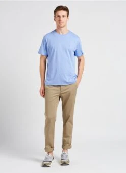 Lacoste Pantalon Droit En Coton Mélangé | Beige -Sandro Geschaft 4131266