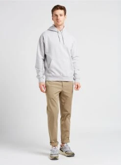 Lacoste Pantalon Droit En Coton Mélangé | Beige -Sandro Geschaft 4131269