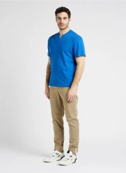 Lacoste Pantalon Droit En Coton Mélangé | Beige -Sandro Geschaft 4131985