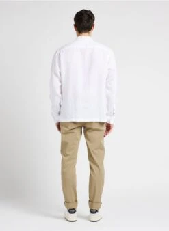 Lacoste Pantalon Droit En Coton Mélangé | Beige -Sandro Geschaft 4131987 1