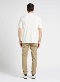 Lacoste Pantalon Droit En Coton Mélangé | Beige -Sandro Geschaft 4131990