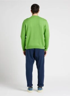Selected Pantalon Droit En Coton Bio Mélangé | Bleu -Sandro Geschaft 4132047