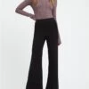 KOOKAI Pantalon Large Taille Haute | Noir 1 KOOKAI Pantalon Large Taille Haute | Noir -Sandro Geschaft 4134288