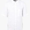Marc O'Polo Chemise Col Classique Regular-fit En Lin | Blanc 1 Marc O'Polo Chemise Col Classique Regular-fit En Lin | Blanc -Sandro Geschaft 4140377